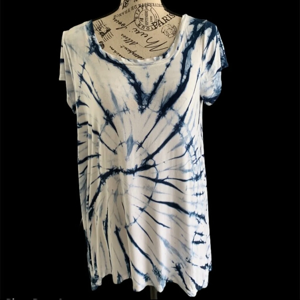 Cable & Gauge M women's tie dye Blouse
